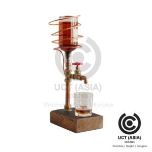 Custom Copper and Wood Shot dispenser 1000x1000pixel - 02