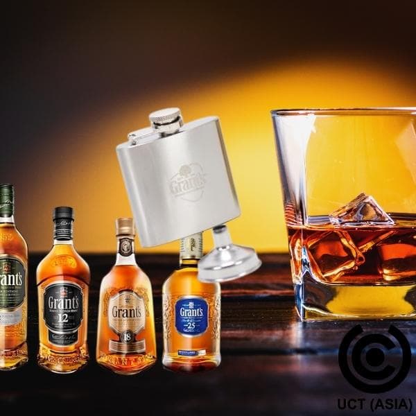 OnPack Promotional Branded Flasks by Grants. UCT (Asia)