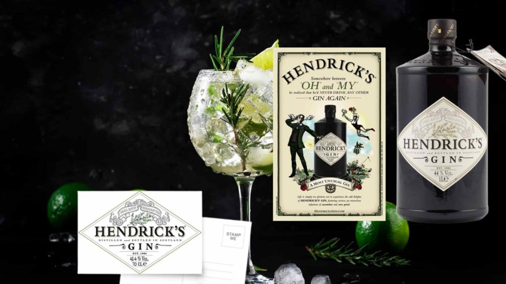 How Hendrick’s Gin Branded Postcards Boost Advertising Campaign
