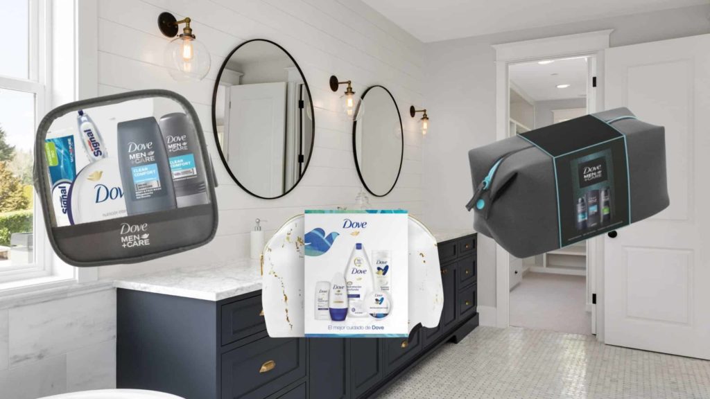 Branded Toiletry Organizer Gives Dove A Marketing Boost