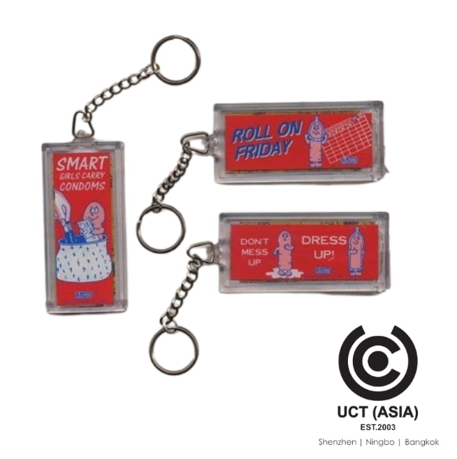 Marketing keyrings hot sale