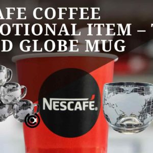 Nescafe Coffee Promotional Item In USA – World Globe Mug