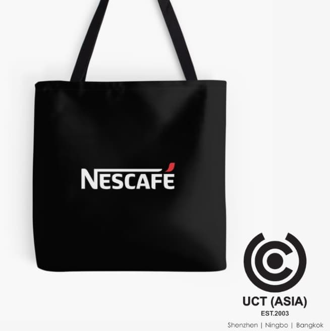Sustainable Branded Tote Bag black - UCT (Asia) - Nescafe