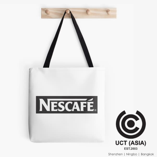 Sustainable Branded Tote Bag white - UCT (Asia) - Nescafe