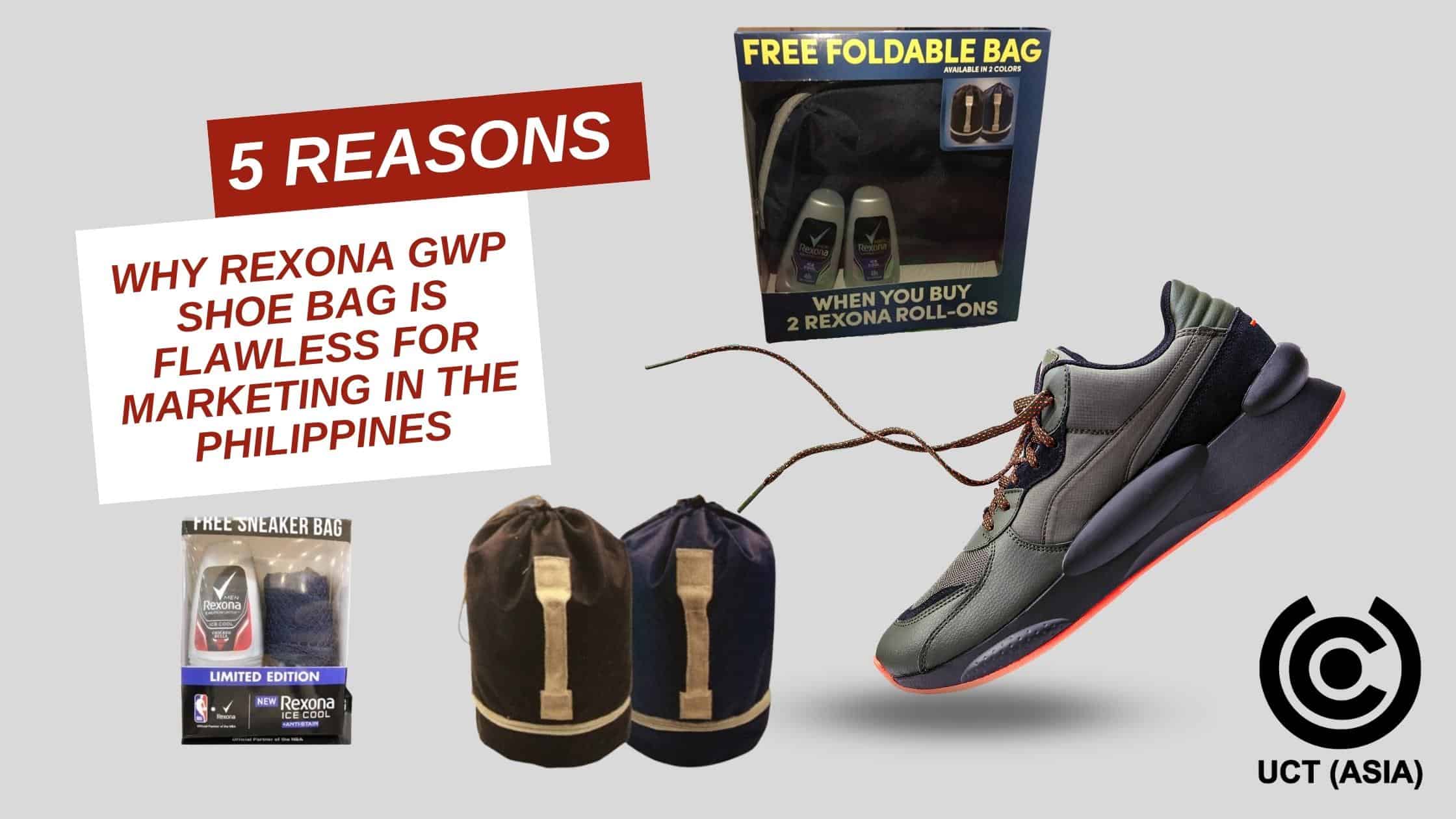 5 reasons why Rexona GWP shoe bag is flawless for marketing In The Philippines