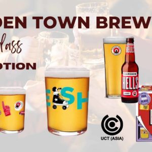 Camden Town Brewery On-Pack promotion In Great Britain, 2022- Jack Fresh Glass (1)