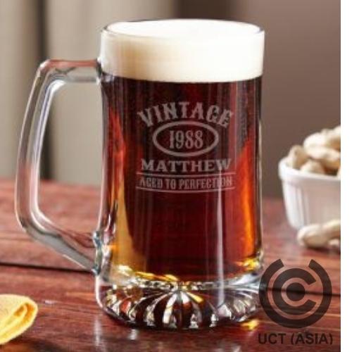 Customized beer glass