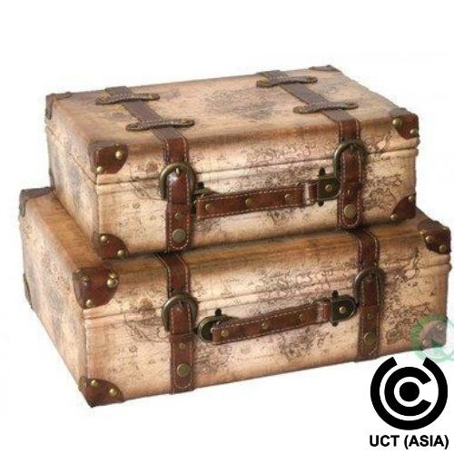 Fashionable Vintage Wooden luggage case