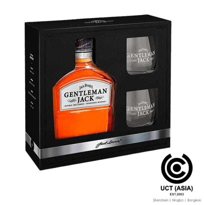 Gentleman Jack whiskey Point of sale merchandise - Gift with Purchase whiskey glass