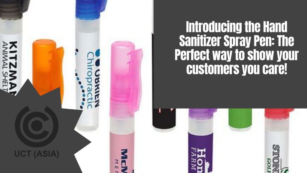 Introducing the Hand Sanitizer Spray Pen The Perfect way to show your customers you care