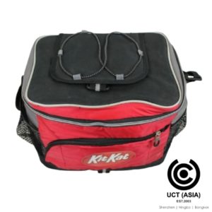 kit kat insulated cooler bag top view