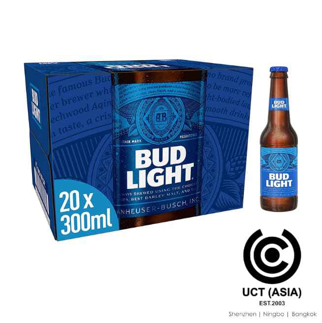 20 X 300ml Bud Light Pack