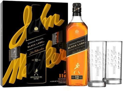 Johnnie Walker Black Gift Set Price & Reviews [4.7 Stars] | Drizly