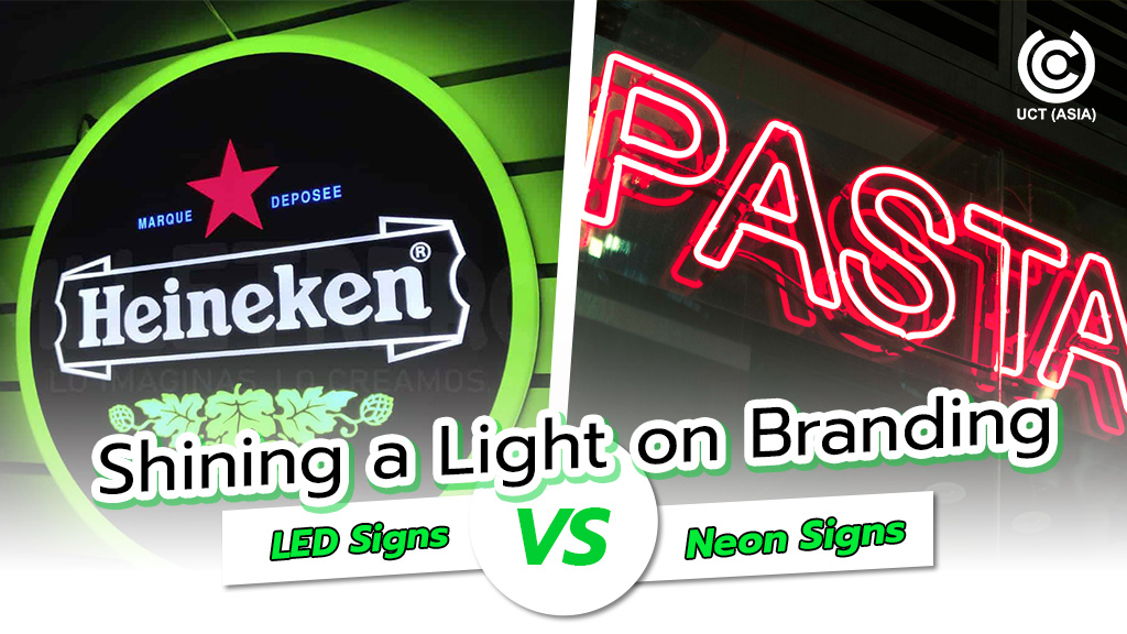 Shining a Light on Branding: Comparing LED and Neon Signs