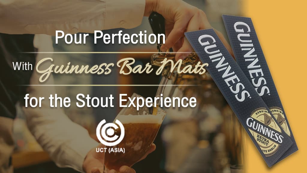 Guinness Bar Mats for the Stout Experience