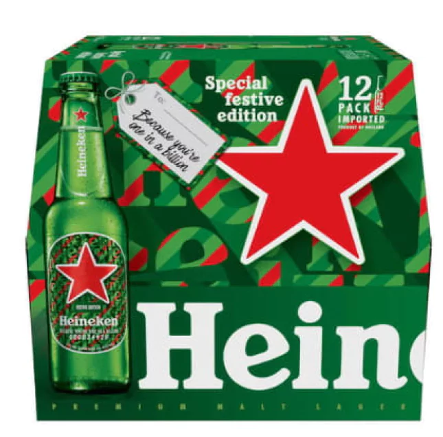 bunch of heineken