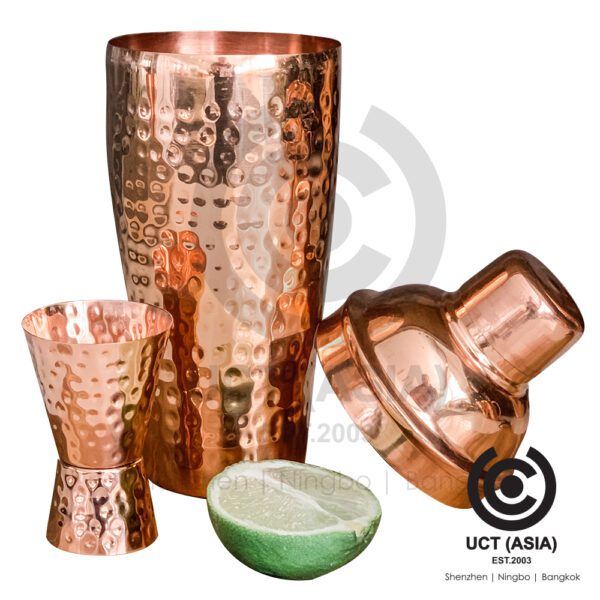 Hammered Copper Shaker