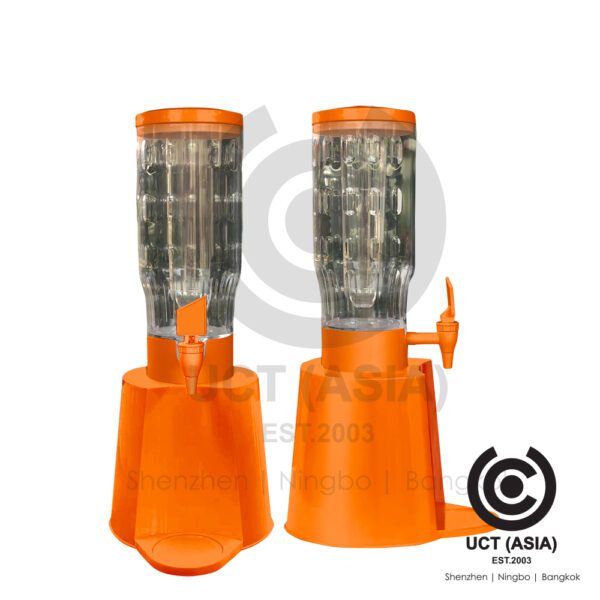 LED Drink Tower - Orange