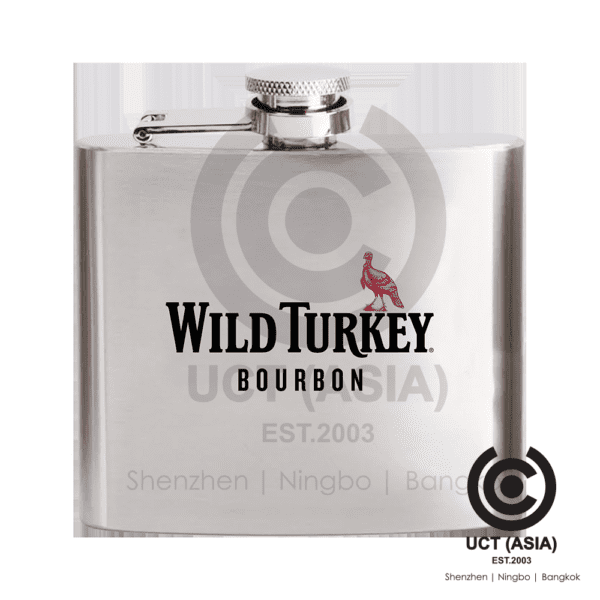 Wild Turkey Hip Flask