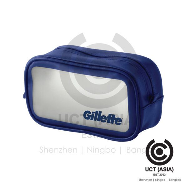 Gillette PU Cosmetic Bag