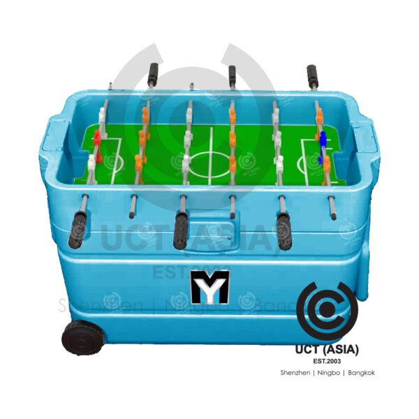 MY BEER Cooler box with babyfoot