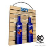 Skyy wooden display