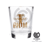 Tanduay shot glass