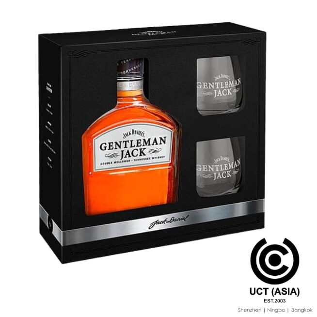 Gentleman Jack whiskey Point of sale merchandise - Gift with Purchase whiskey glass